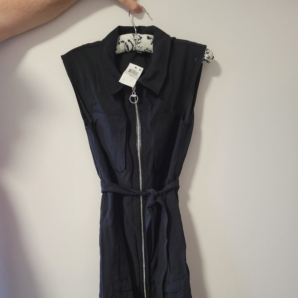 Black Midi Dress NWT